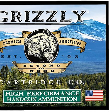 Grizzly Ammo GC44M19   44RemMag 320gr Wide Long Nose Gas Check 20 Per Box
