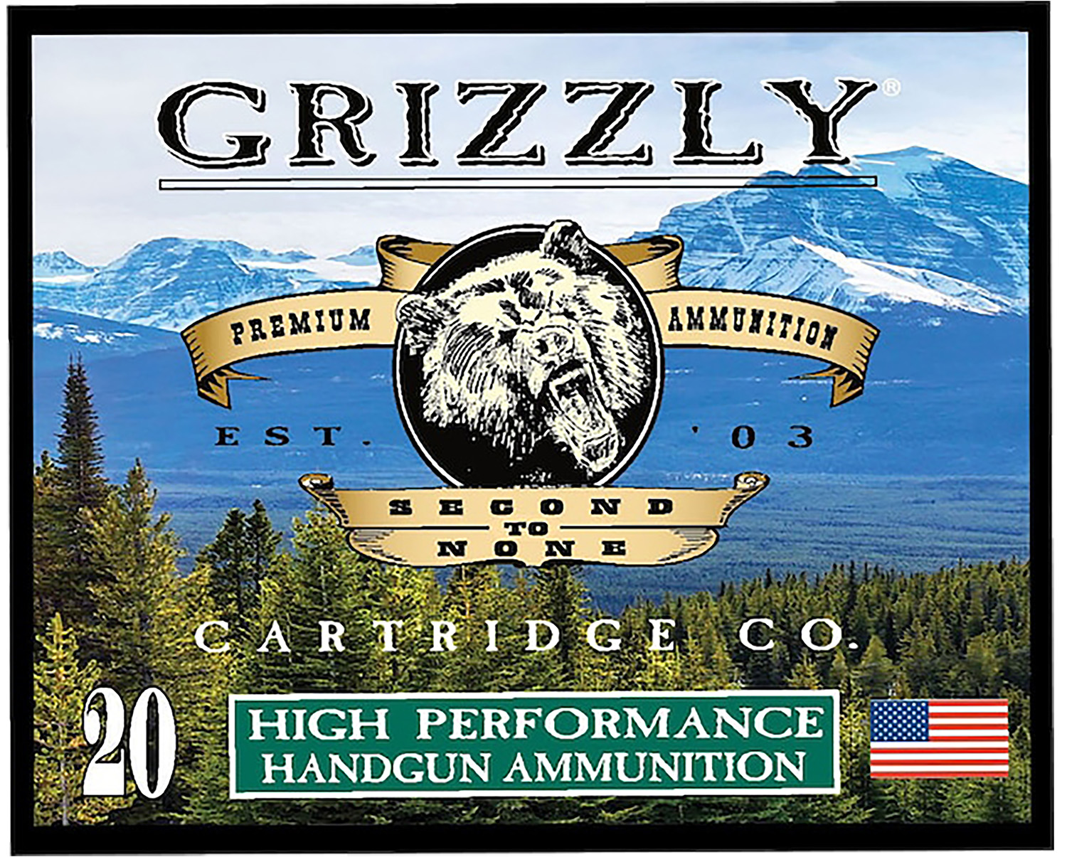 Grizzly Ammo GC44M+P2 44RemMag+P 240gr Jacketed Hollow Point 20 Per Box
