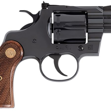 Colt Mfg PYTHONBP2WTS Python  357 Mag/38 Special 6 Shot 2.50" Blued Carbon Steel Vent Rib Barrel, Cylinder & Frame, Wood Grip, Exposed Hammer
