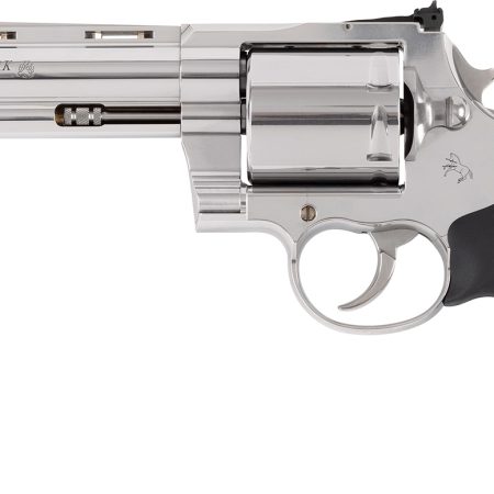 Colt Mfg KODIAKSP6RTS Kodiak  44 Mag 6 Shot 6" Stainless Steel Vent Rib Barrel, Cylinder & Frame, Exposed Hammer