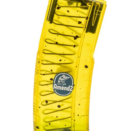 Amend2 556MODCBAN30 MOD-C Banana 30rd 5.56 NATO Fits AR-15 Yellow/Green Polymer