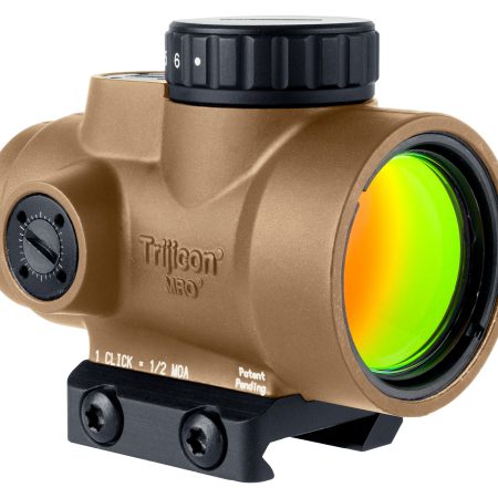 Trijicon 2200347 MRO SD  Coyote Tan 1x25mm 2 MOA Green Dot Reticle Low Mount