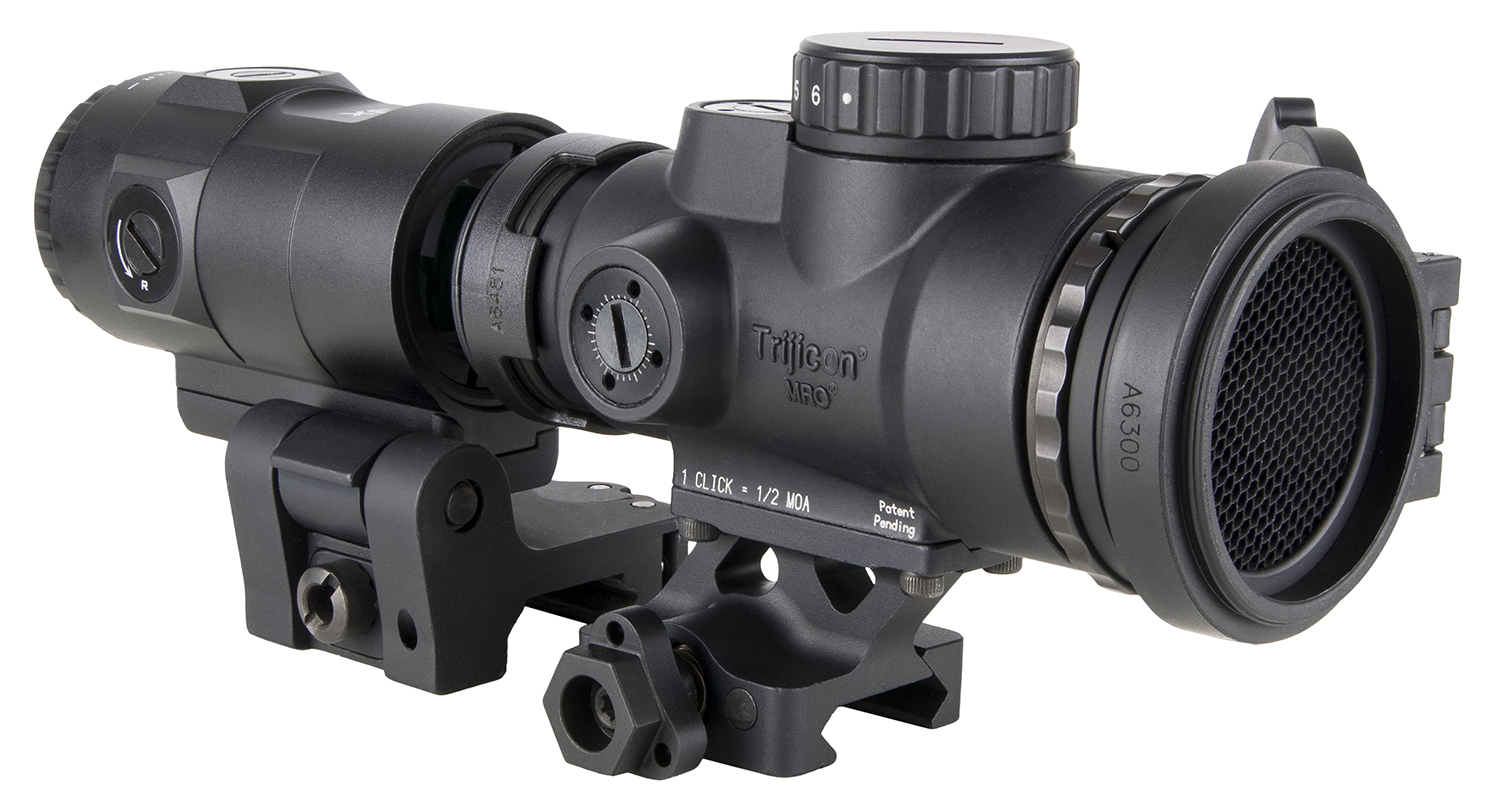 Trijicon 2200367 MRO SD Black 1x 25mm 2 MOA Red Dot Reticle Full Co-Witness Mount