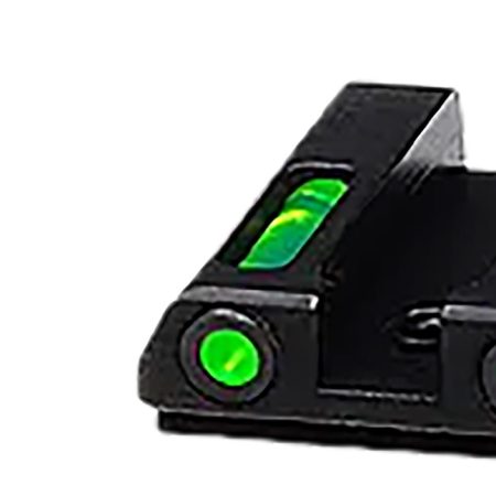 HiViz GLN421 LiteWave H3  Green Tritium/Fiber Optic Tritium Front Orange Fits Glock 42/43/43X/48