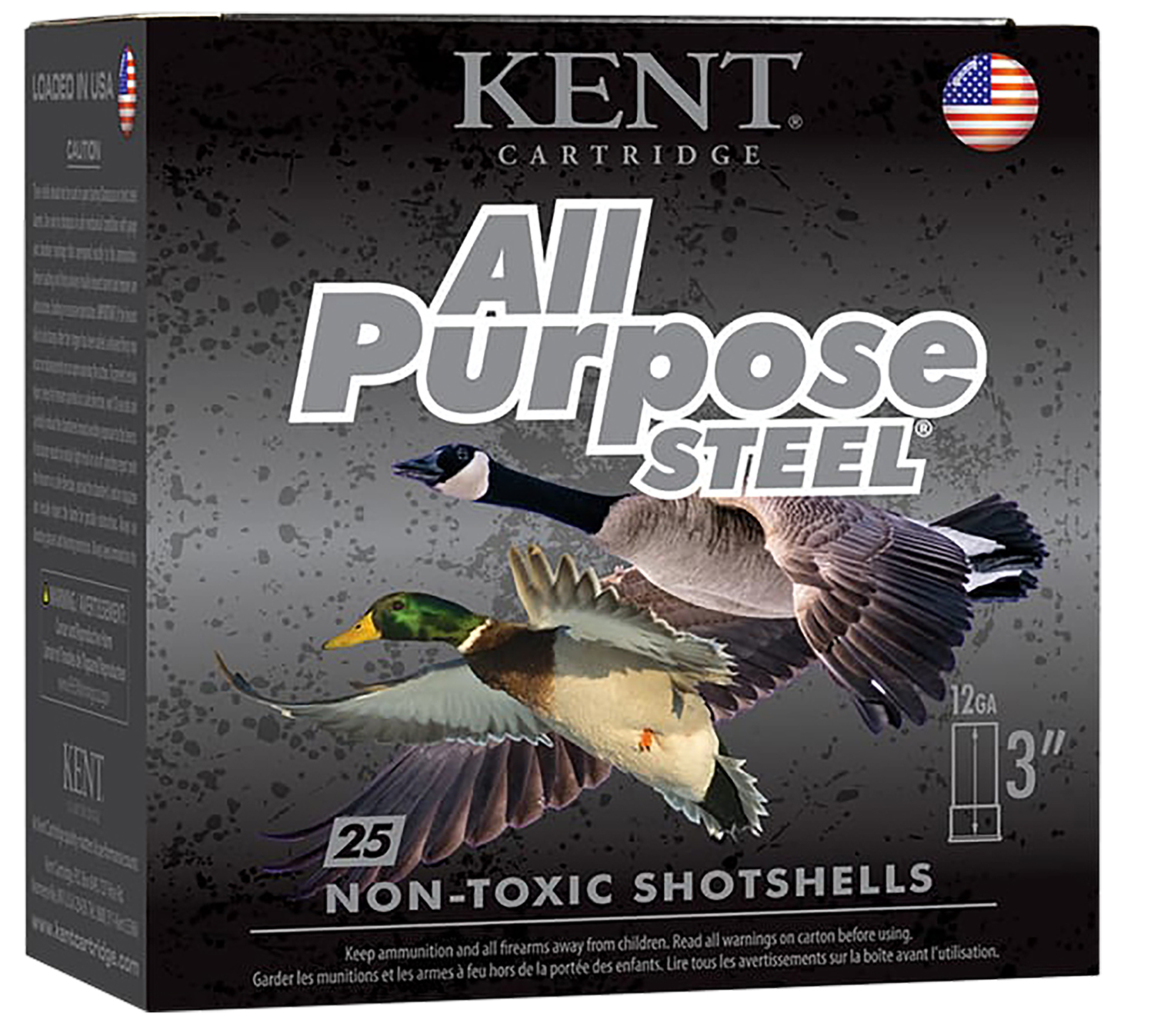 Kent Cartridge AP123S36-2 12Gauge 3" 1 1/4oz 2Shot 25 Per Box