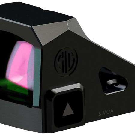 Sig Sauer Electro-Optics SORMDC60 Romeo-MDC Mini Daily Carry Black 1x26mm, 6 MOA Illuminated Red Dot Reticle