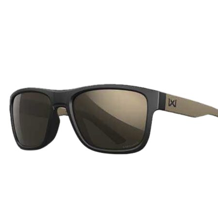 Wiley X AC6OVN14 Ovation  Tungsten Mirror Lens Polycarbonate Matte Black w/ Tan Frame
