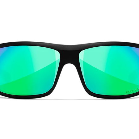 Wiley X ACOME22 Omega  Green Mirror Lens Polycarbonate Matte Black Frame