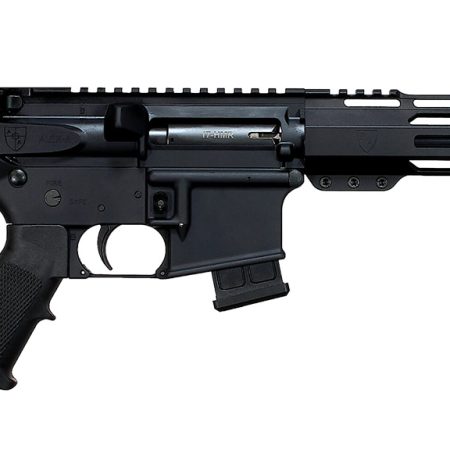 Alexander Arms PHI17NB Highlander  17 HMR 10+1 11" Black Fluted Threaded Barrel, Black Anodized Picatinny Rail Receiver, Black A2 Grip