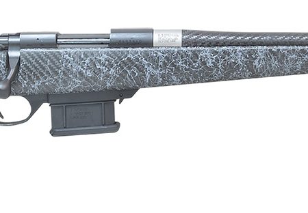 Howa HCE6ARCGW 1500 Carbon Elevate 6mm ARC 5+1 20" Wrapped Carbon Fiber Threaded Barrel, Blued Drilled & Tapped Steel Receiver, Fixed Stocky's Black w/Gray Webbing Carbon Fiber Stock, Right Hand