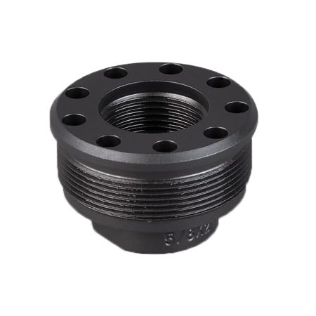 SilencerCo AC837 Alpha Direct Thread Mount Fits M18X1 Matte Black