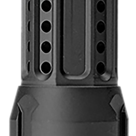 Cobalt Kinetics CKRCBKM556 KeyMo Muzzle Device 5.56x45mm NATO Black Nitride Steel 1/2"x28 Threads