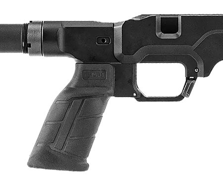 Mdt Sporting Goods Inc 114636BLK The Worker LSS Gen3 Black Fits Remington 700 Short Action