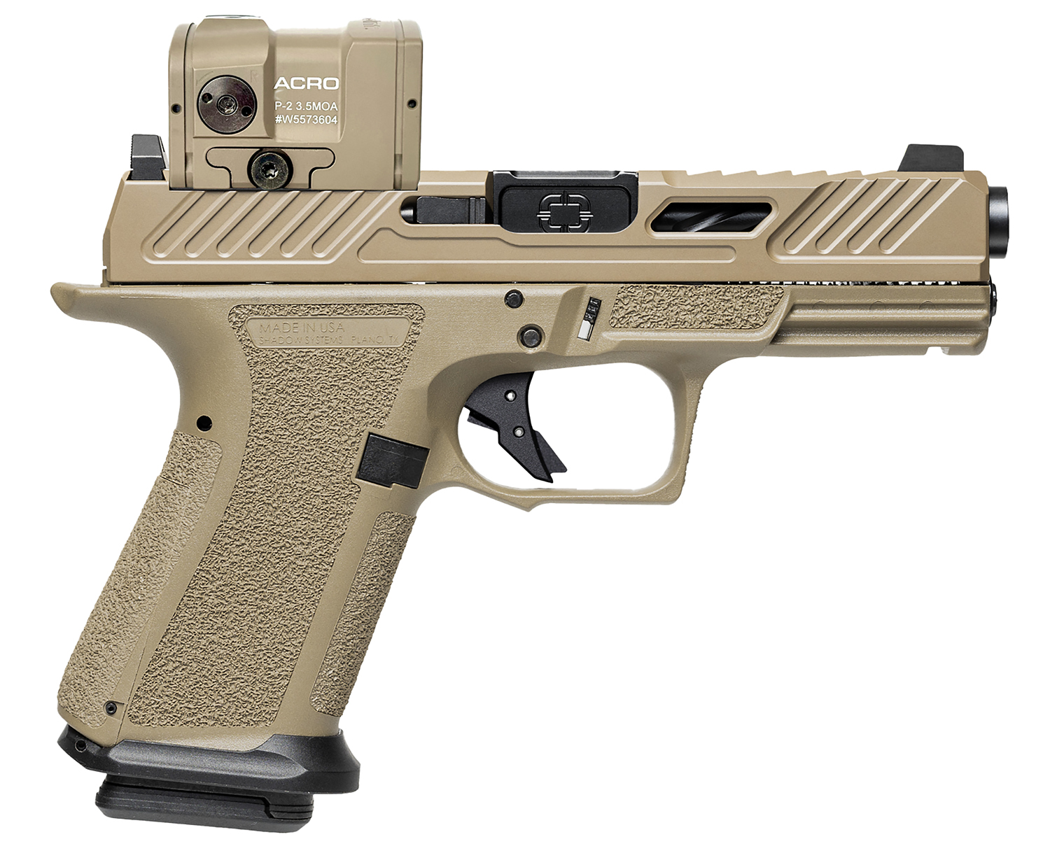SHADOW SS-1024-AM XR920 9MM ELT OR ACRO FDE