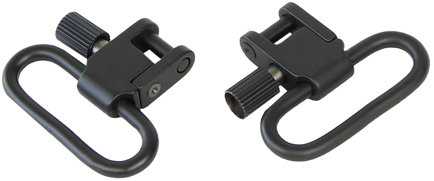 Bulldog BD880 Deluxe Locking Swivel Set Black 1" Steel
