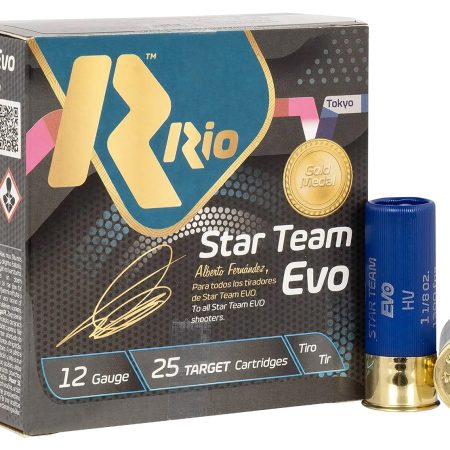 Rio Ammunition ST3275 Star Team EVO  12Gauge 2.75" 1 1/8oz 7.5Shot 25 Per Box