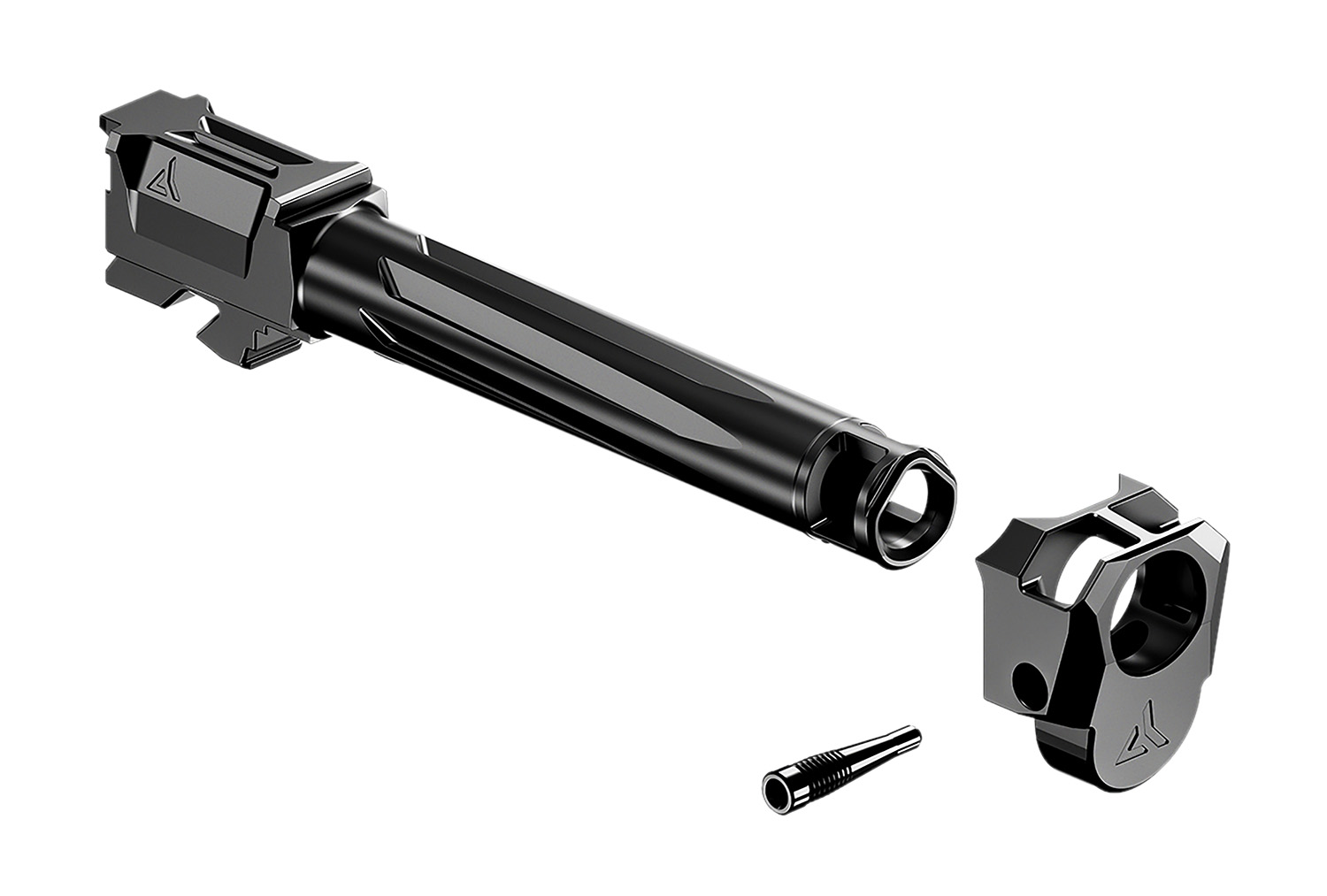 Radian Weapons R0884 Ramjet & Afterburner Combo Compatible w/ Glock 17 Gen4 Ported Black Stainless Steel