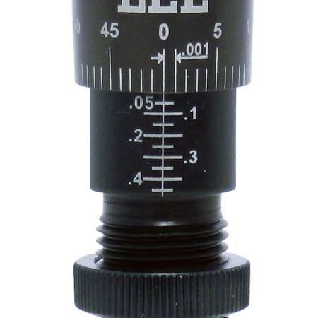 Lee Precision 92128 Micrometer Factory Crimp Adapter Black/Clear 9mm Pistol Firearm