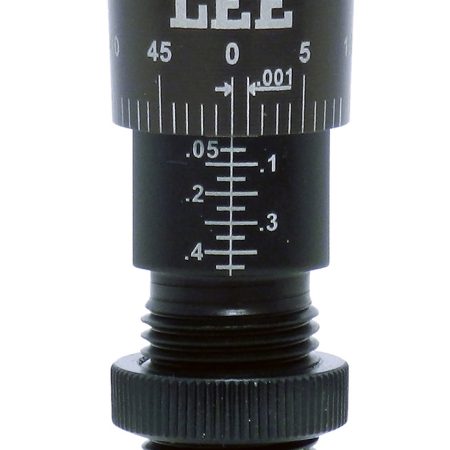 Lee Precision 92140 Micrometer Factory Crimp Adapter Black/Clear 38 Special Pistol Firearm