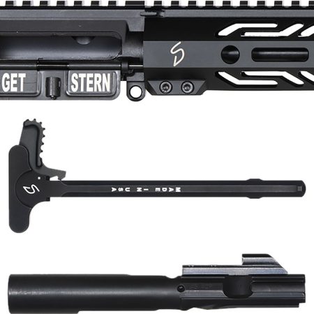 Stern Defense 015SD8INCHMOD5MLOK6INC 45ACP 6" Black Melonite Barrel Aluminum Anodized Receiver