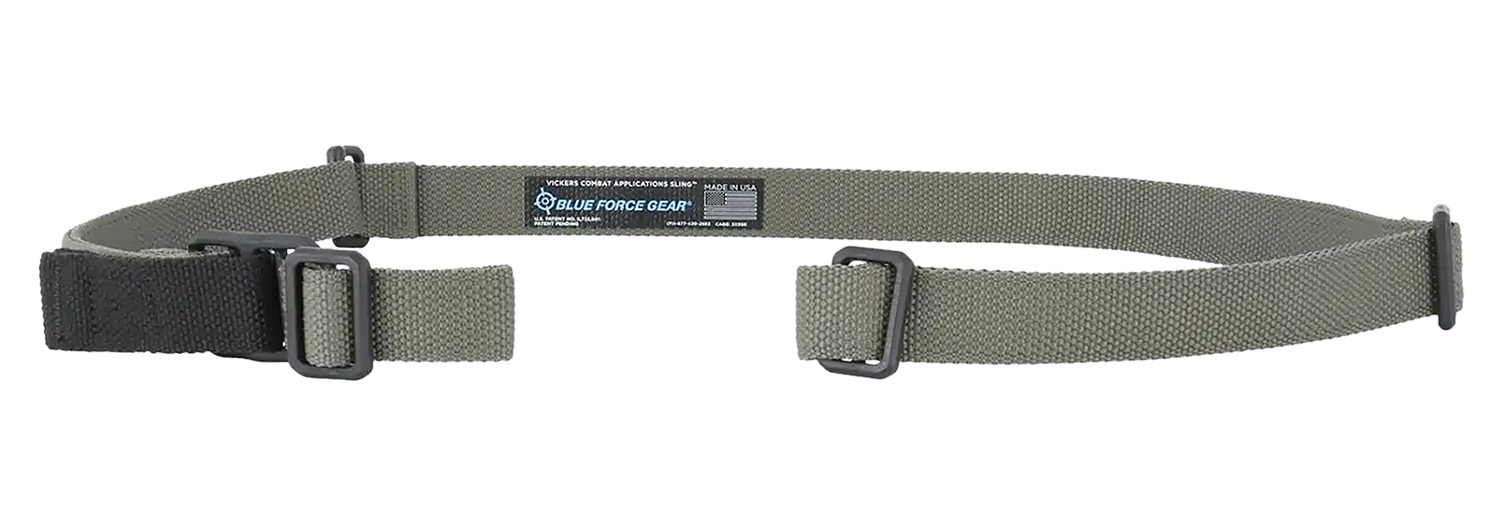 Blue Force Gear VCAS125OARG Vickers Sling Ranger Green Cordura 57"-67" OAL Rifle