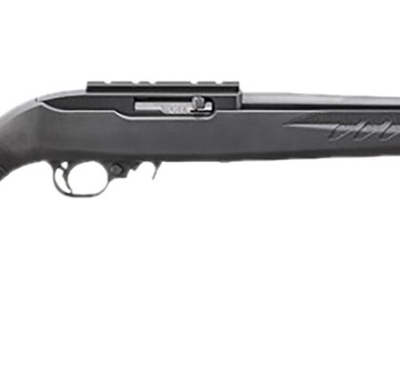 Ruger 31239 10/22  Sports South Exclusive Carbine 22 LR 10+1 16.12" Black Satin Threaded Barrel, Receiver w/Scope Rail, Ruger Modular System Synthetic Stock