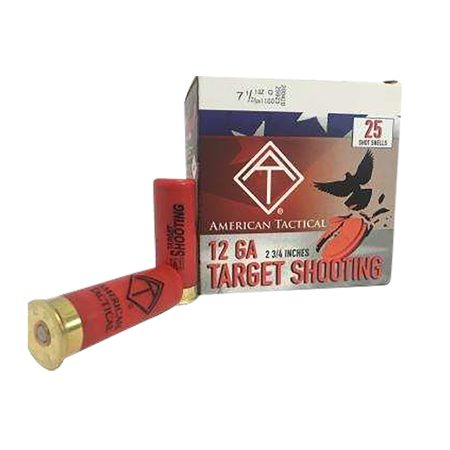 ATI 240379   12Gauge 2.75" 1oz 7.5Shot 25 Per Box
