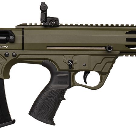 Gforce Arms GFY11220ODG GFY-1 USA 12 Gauge Semi-Auto 3" 5+1 18.50" Black Threaded Barrel, OD Green Cerakote Aluminum Receiver w/Picatinny Rail, OD Green Bullpup Polymer Stock, Polymer Grip