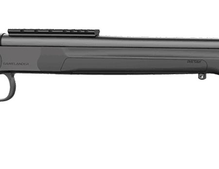 Retay USA GML410BLK Gamelander  410 Gauge Single Shot 1rd Deep Bore Take Down Barrel, Picatinny Rail Receiver, Fixed Black Synthetic Stock