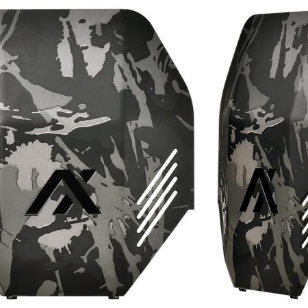 Axil LLC MXPLTBC MX Plate  Polymer Over the Head Black Camo