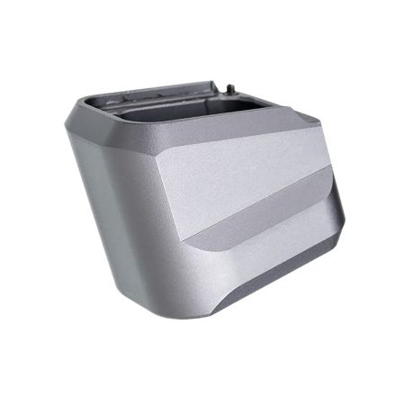 Tyrant CNC TDVP9MAGEXGREY Magazine Extension  Fits H&K VP9/VP40/VP30 5rd Grey Aluminum