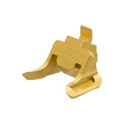 Tyrant CNC TDVP9EGOLD Extended Magazine Release  9mm/40 S&W Fits Heckler & Koch VP9/VP40 Gold Aluminum