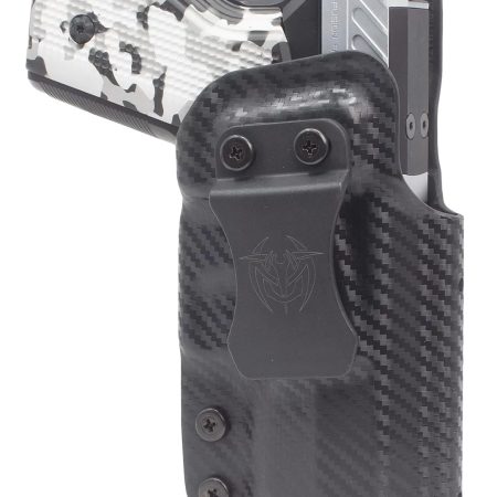 Fusion Firearms QUFUSXFRH XF Pro  Holster IWB/OWB Black Boltaron, Belt Clip, Right Hand