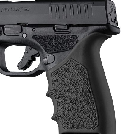 Hogue 18320 Grip Sleeve Handall Beavertail Black Rubber