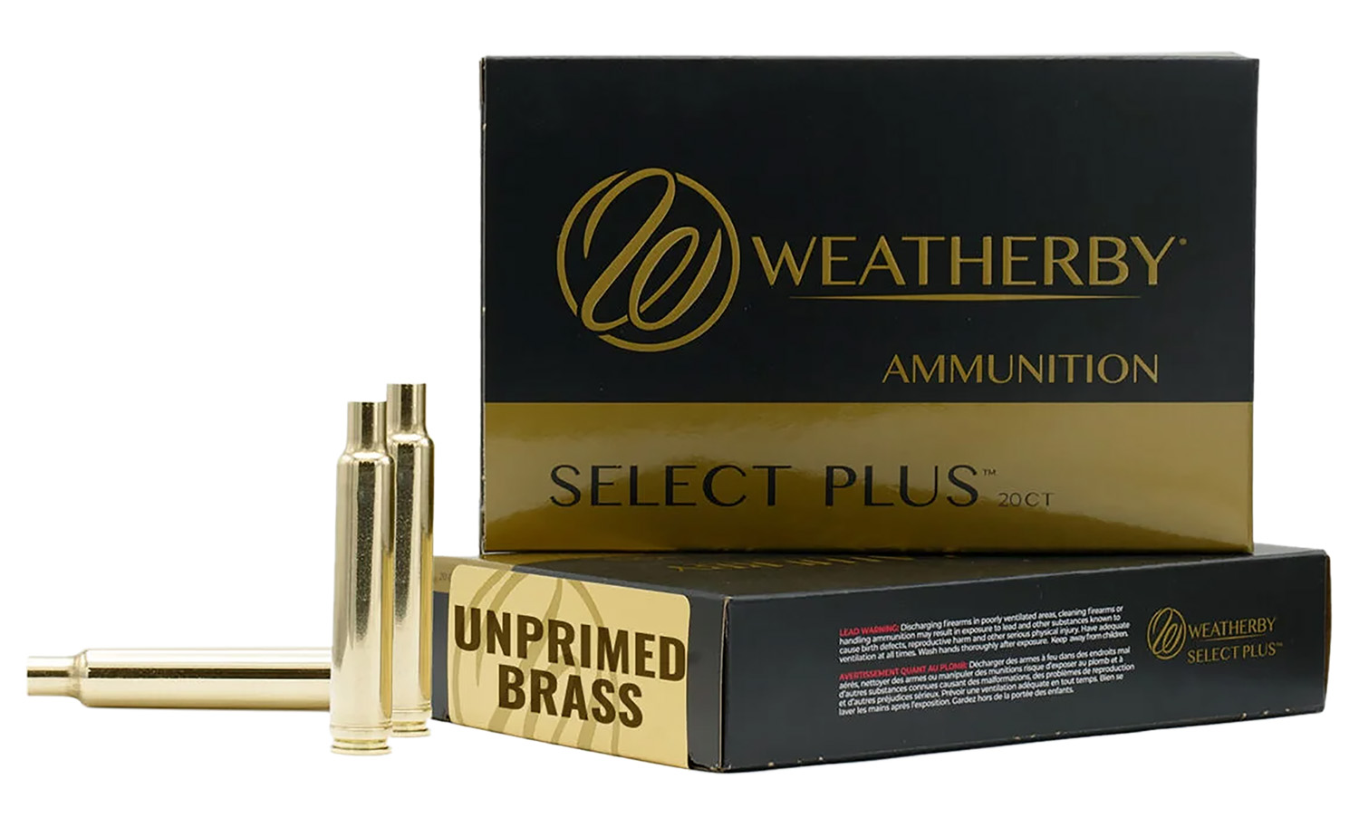 Weatherby BRASS338 Select Plus 338 WBY RPM Rifle Brass