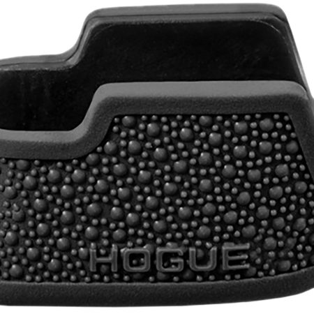 Hogue 18030 OverMolded Extension Base Pad Cobblestone Fits Sig Sauer P365 12rd Black Rubber
