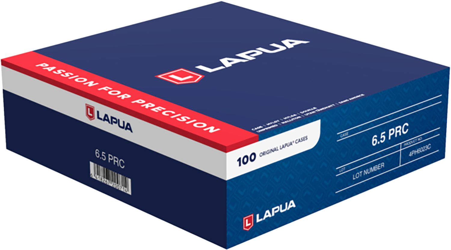 Berger Bullets 4PH6023 Unprimed Cases 6.5 PRC Rifle Brass 100/Box