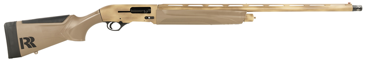 Rob Roberts Gun Works SS595RR Beretta A300 12 Gauge 3+1 28" Ricefield Distressed Cerakote Vent Rib Barrel & Aluminum Receiver, Fixed Flat Dark Earth Synthetic Stock, Right Hand