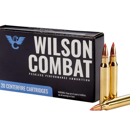 Wilson Combat A22360VMAX   223Rem 60gr Hornady V-Max 20 Per Box/10 Case