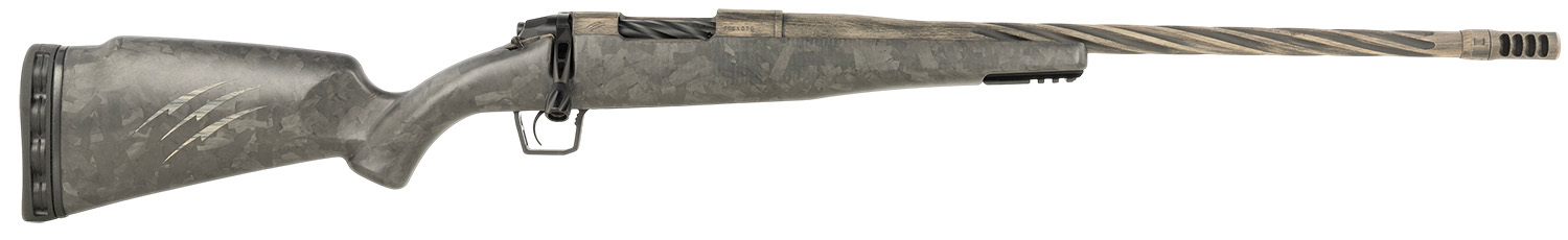 Fierce Firearms Twisted Rogue 7mm BC 3+1 18" Match Grade/Spiral Threaded Barrel, Drilled & Tapped Receiver, Carbon Fiber Stock