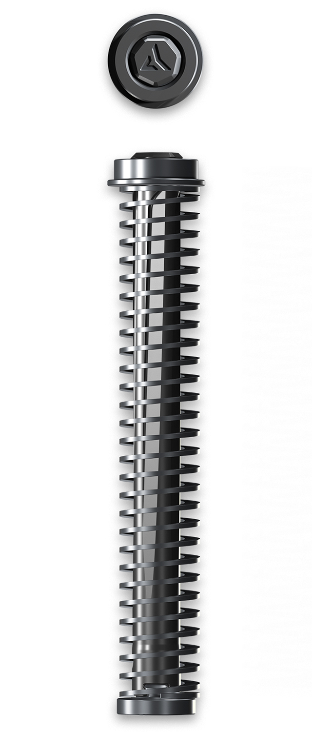 Radian Weapons AG175 Compressor Guide Rod Compatible w/Glock 17 Gen5, Nitride Finish