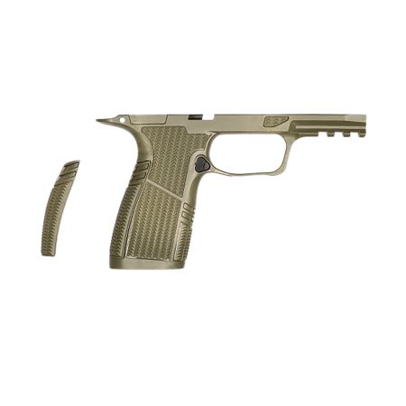 Tyrant CNC TDP365GRMMACROOD Snub Nose Grip Module OD Green Fits Sig P365