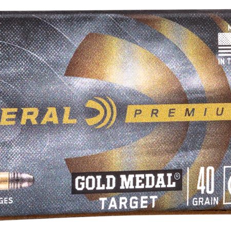 Federal 711B Gold Medal 22LR 40gr Lead Round Nose 50 Per Box/100 Case