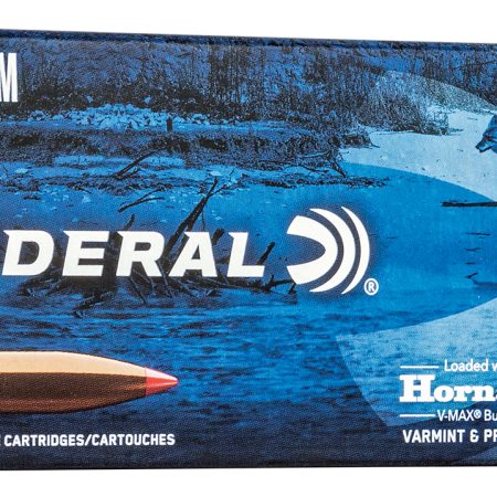 Federal V223VM53 Varmint & Predator 223Rem 53gr Hornady V-Max 20 Per Box/10 Case