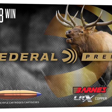 Federal P308LRX1 Premium  308Win 175gr Barnes LRX Lead Free 20 Per Box/10 Case