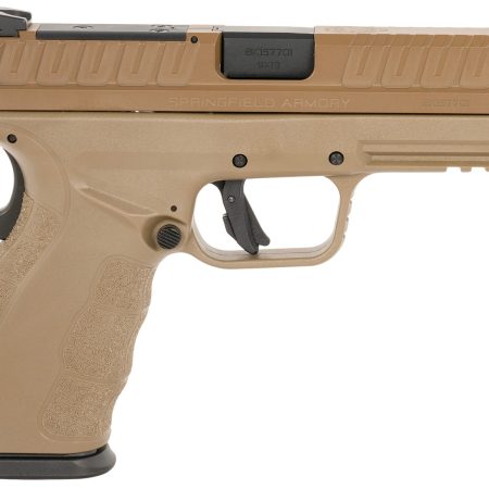 Springfield Armory XDDG9101FOSP XD Mod3 OSP 9mm Luger 16+1 4" Black Melonite Steel Barrel, Steel Optic Ready/Serrated Slide, Flat Dark Earth Polymer Frame w/Picatinny Rail