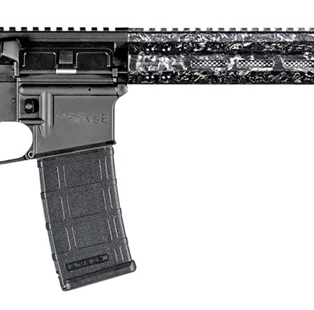 Christensen Arms 8010904100 CA5five6  223 Wylde 16" Carbon Fiber Wrap Threaded Barrel, Black Cerakote Aluminum Receiver w/Picatinny Rail, M-LOK Handguard, MFT Minimalist Black
