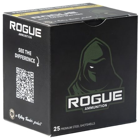 Rogue Ammunition RA-20-1-4S 20Gauge 3" 1oz 4Shot 25 Per Box/10 Case