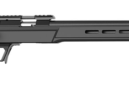 Retay USA ASD22-BLK-20 Asend Sporter 22 LR 10+1 20" Black Heavy Barrel, Black Chrome Receiver w/Picatinny Rail, Black Fixed Synthetic Stock