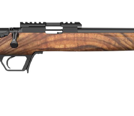 Retay USA ASD22-SWAL-16 Asend Hunter 22 LR 10+1 16" Black Heavy Barrel, Black Chrome Receiver w/Picatinny Rail, Turkish Walnut Fixed Stock